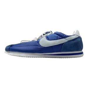Nike Cortez Blue Suede Nylon Sneakers Women’s Size 9 Retro Running Shoes New